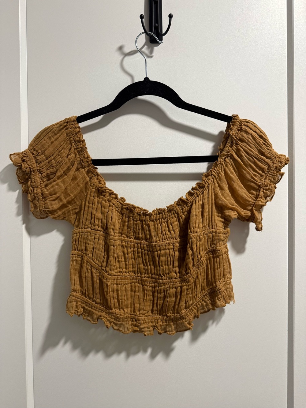 Free People Off-Shoulder Crop Top